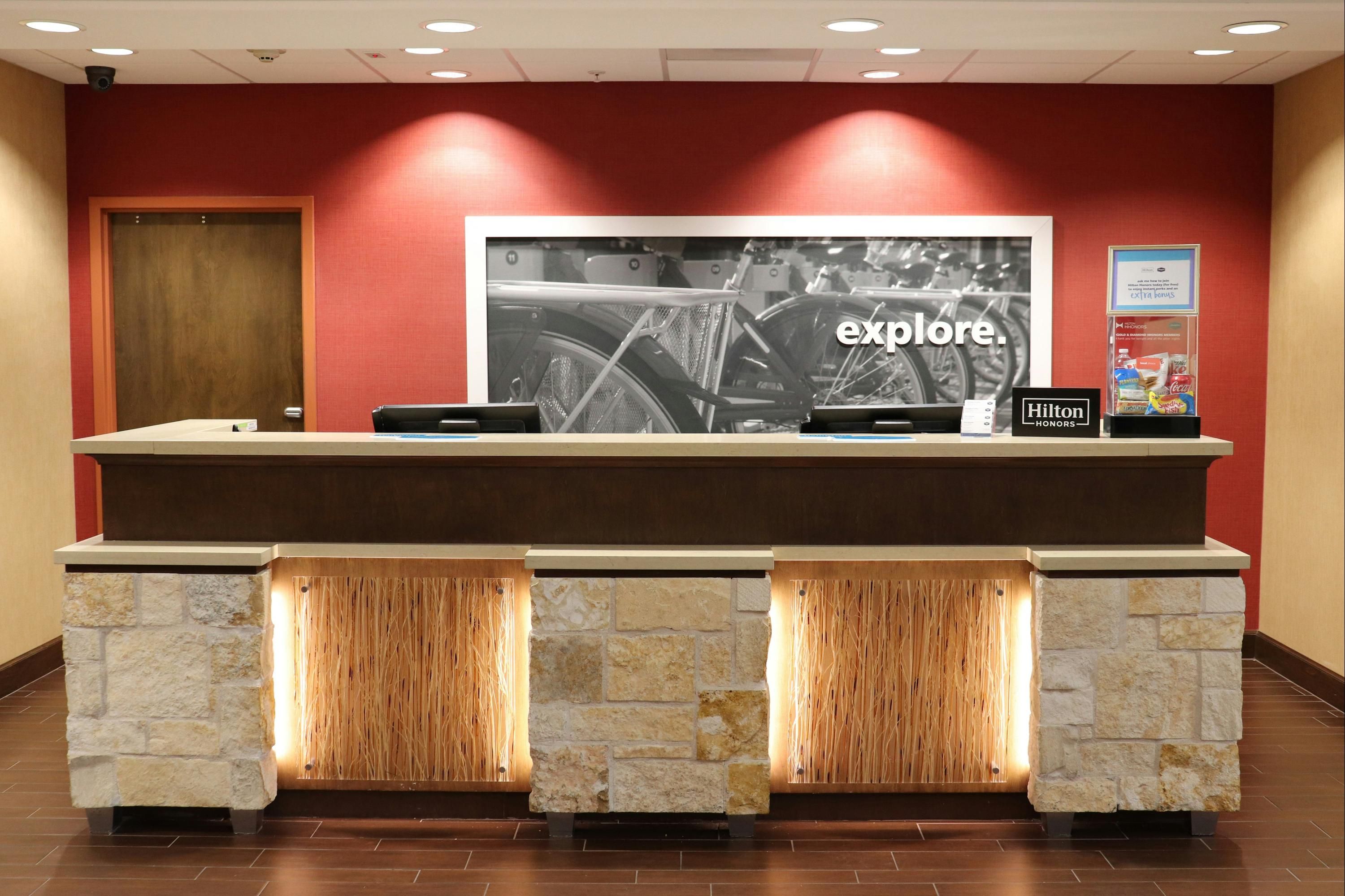 Front desk