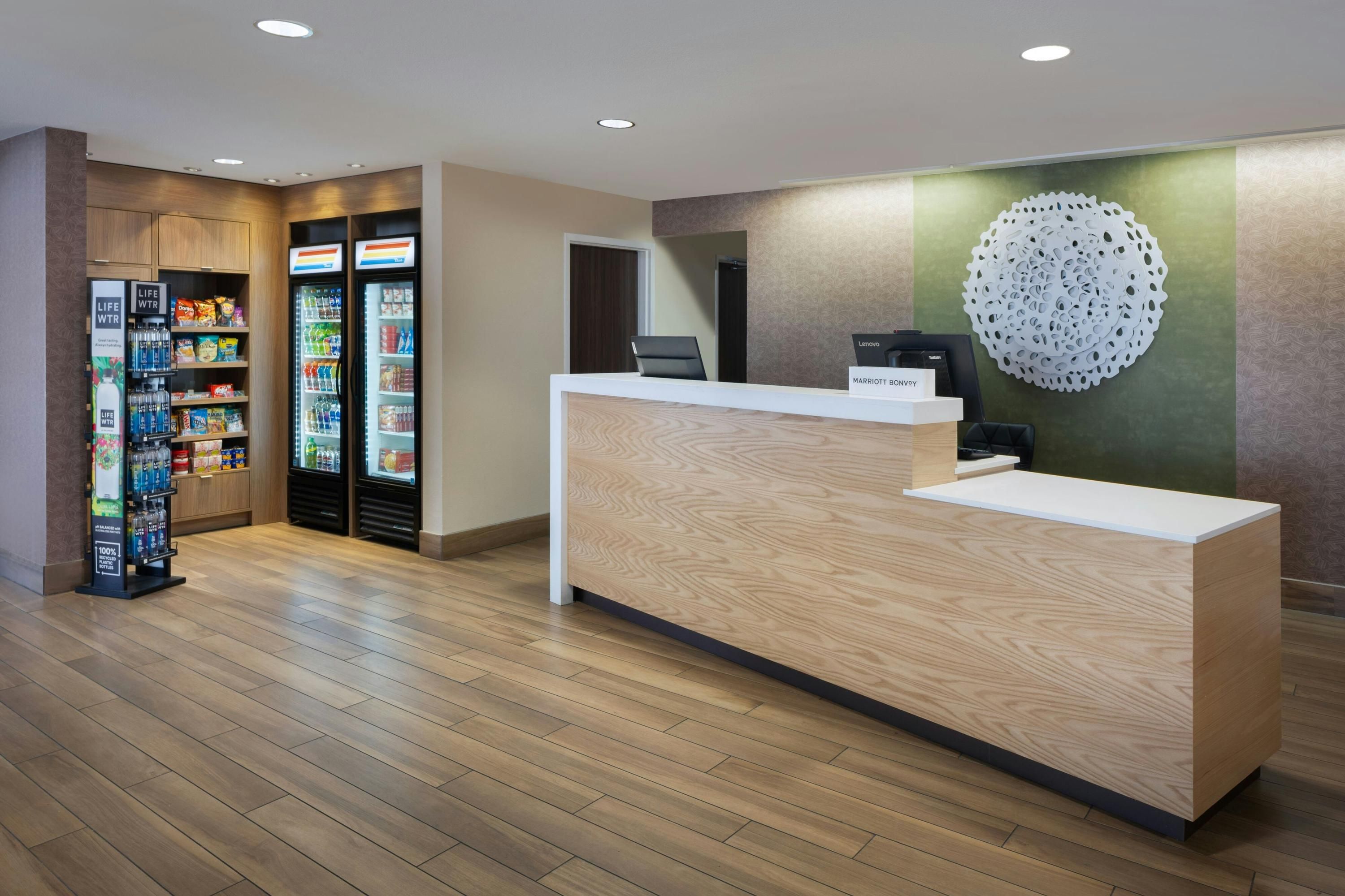 Front desk