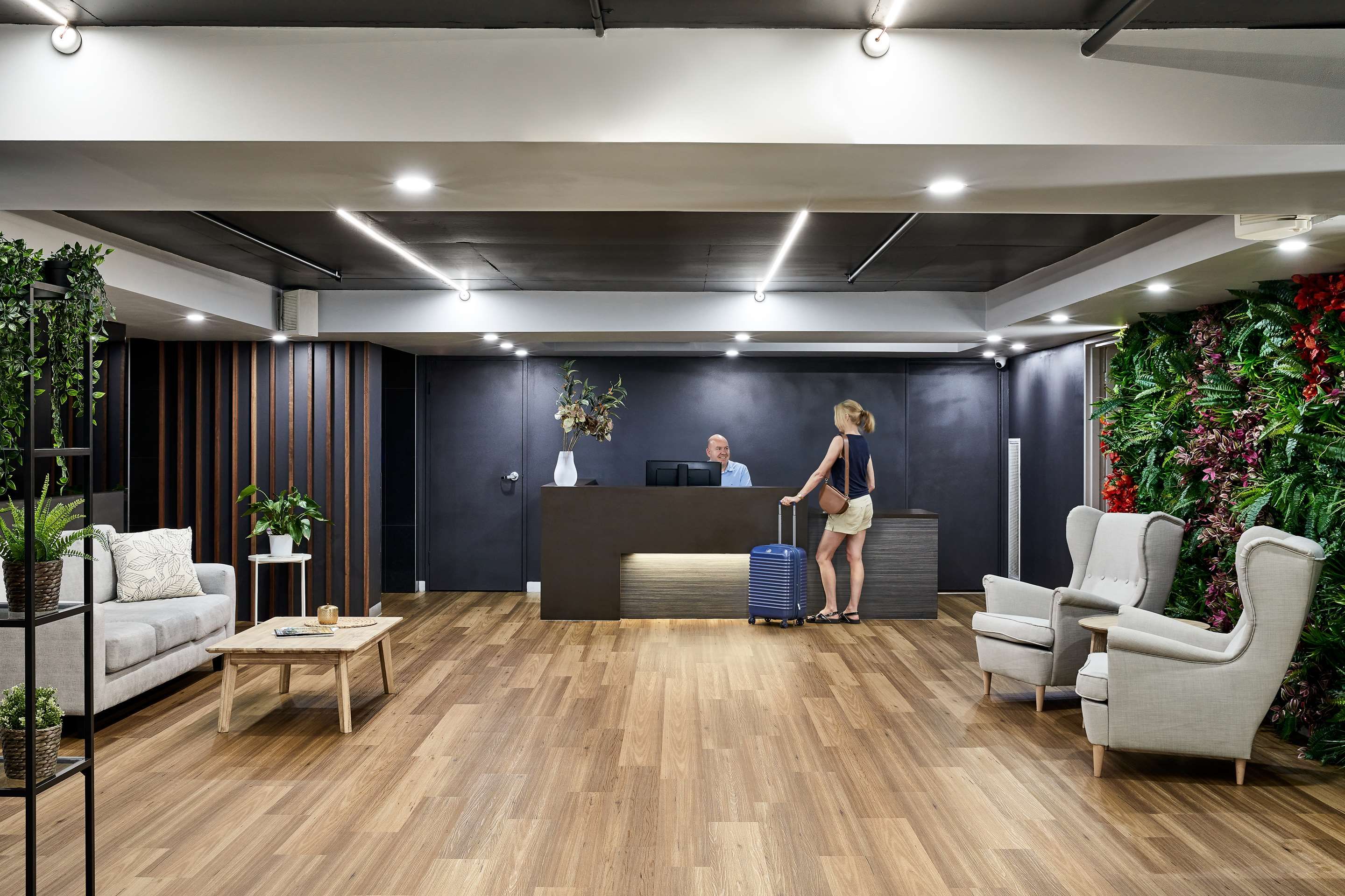 Front desk