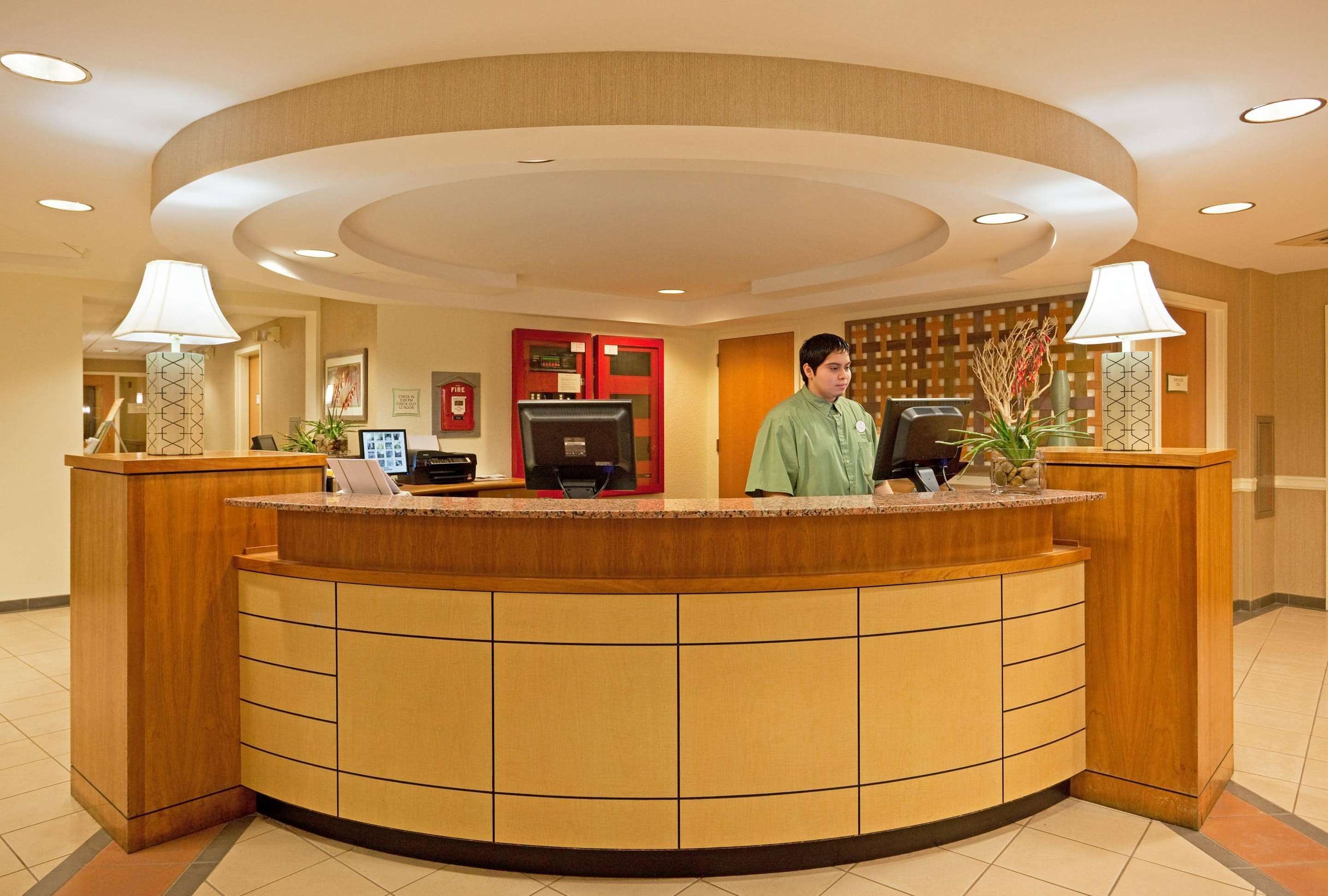 Front desk