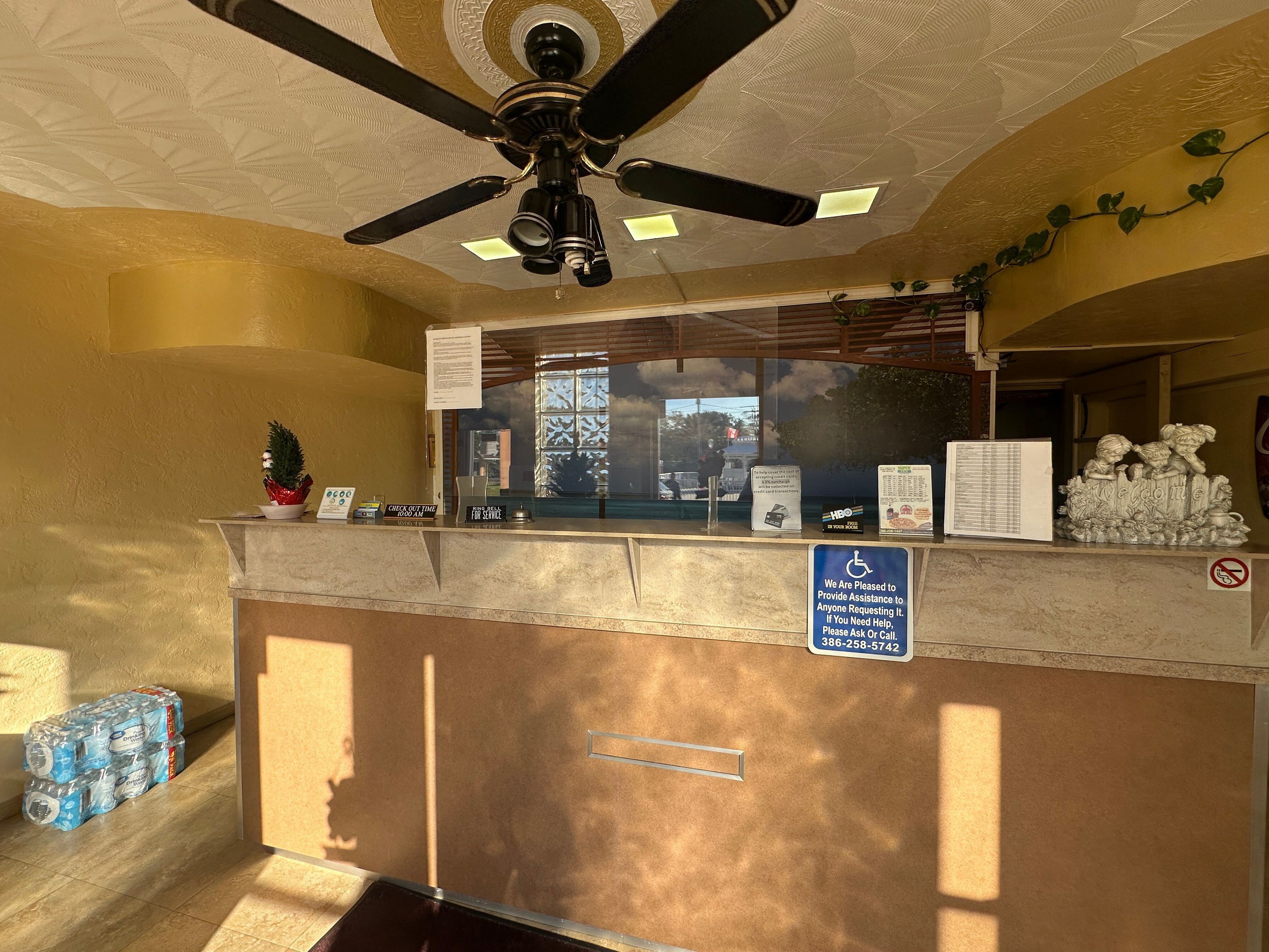 Front desk