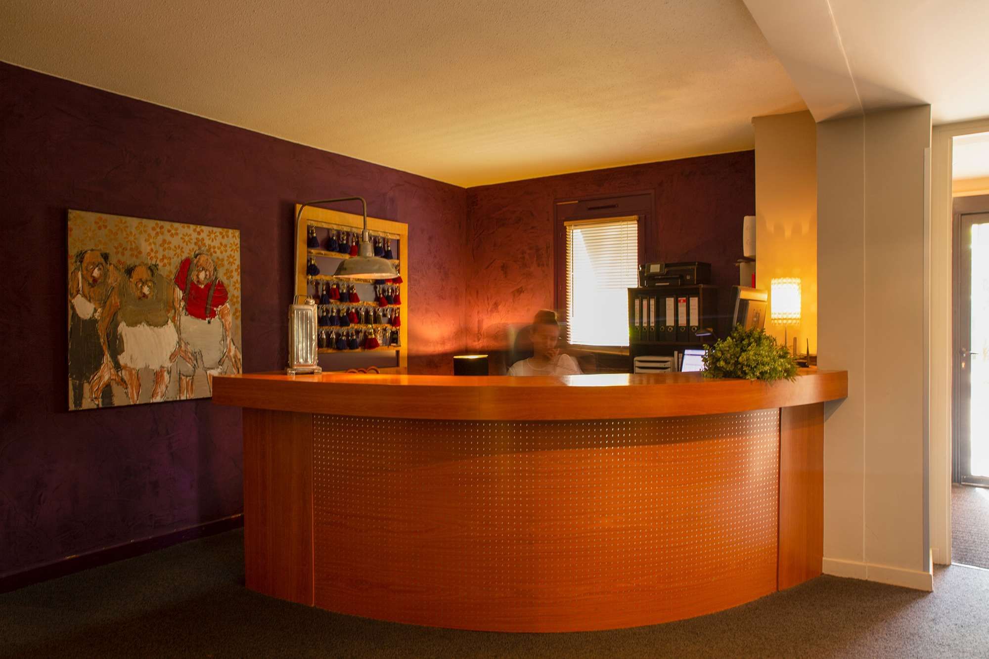 Front desk