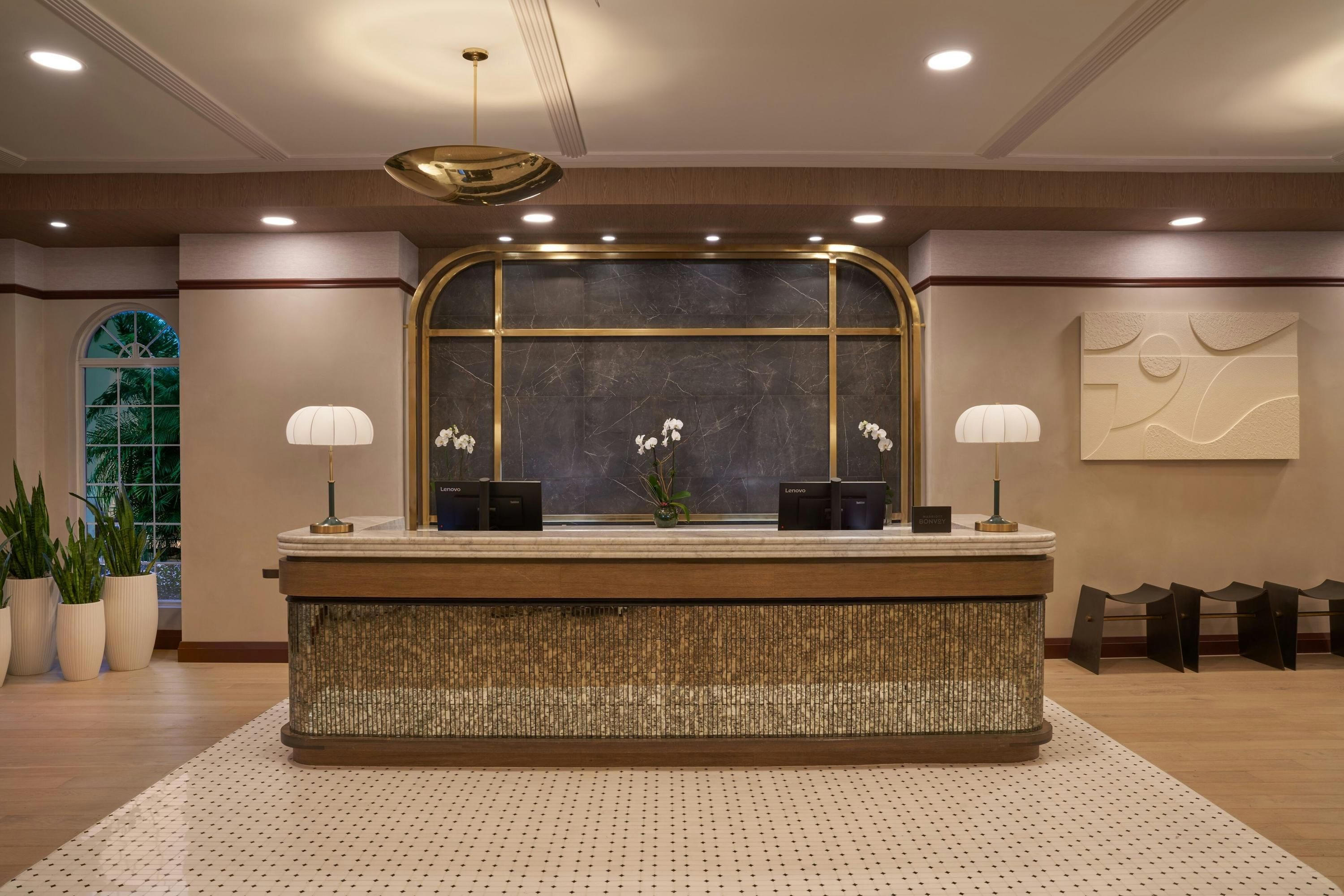 Front desk