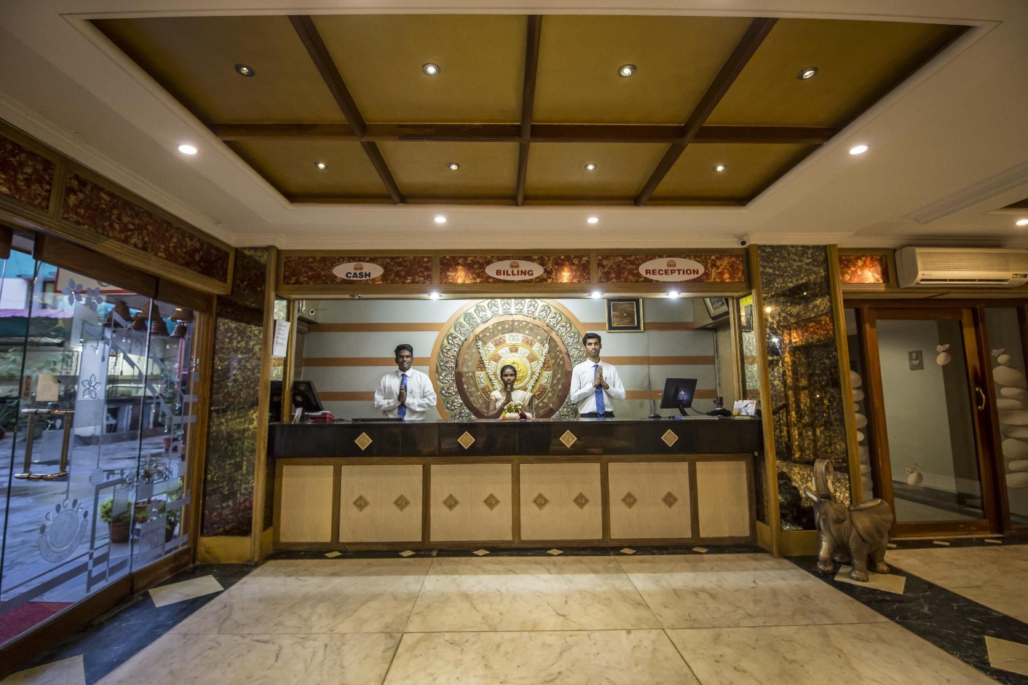 Front desk