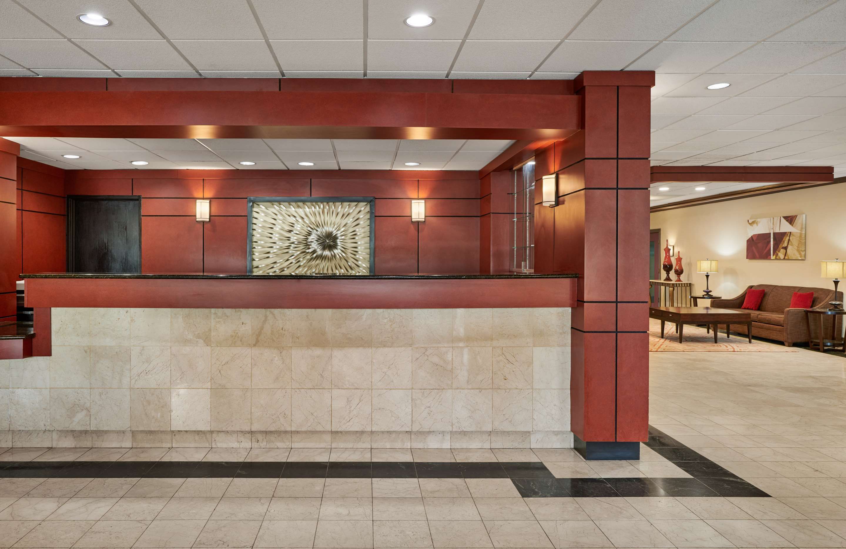 Front desk