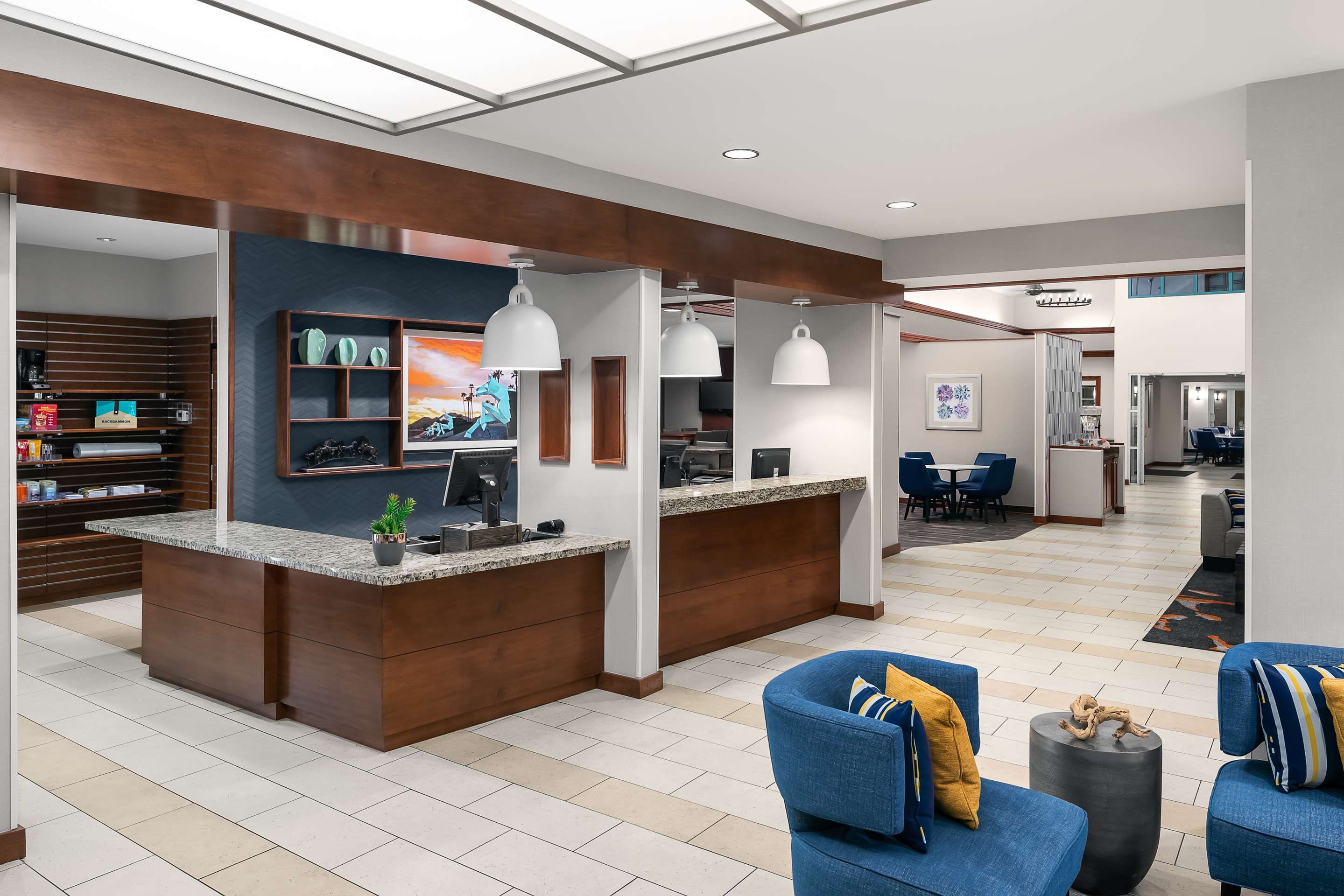 Front desk