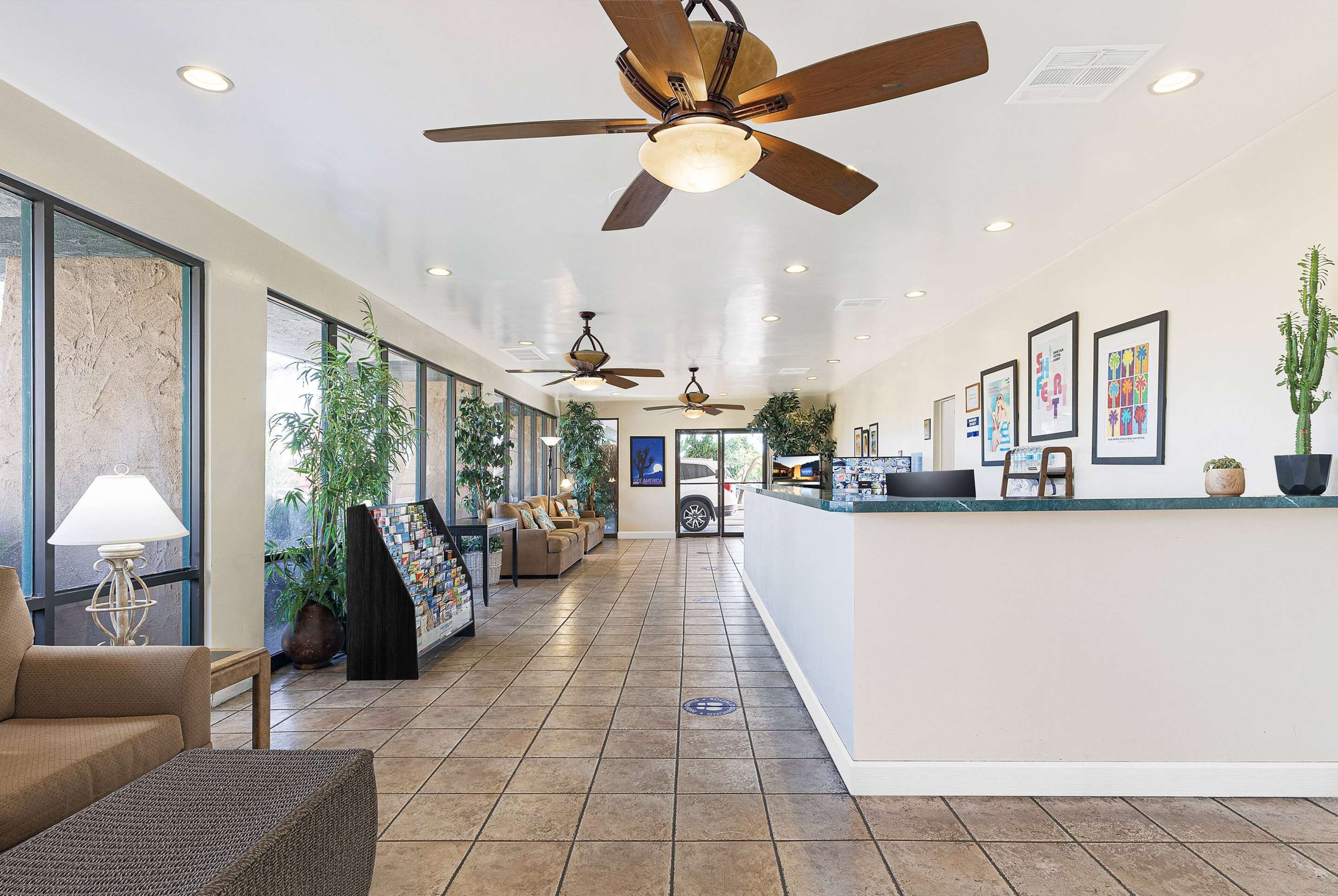 Front desk