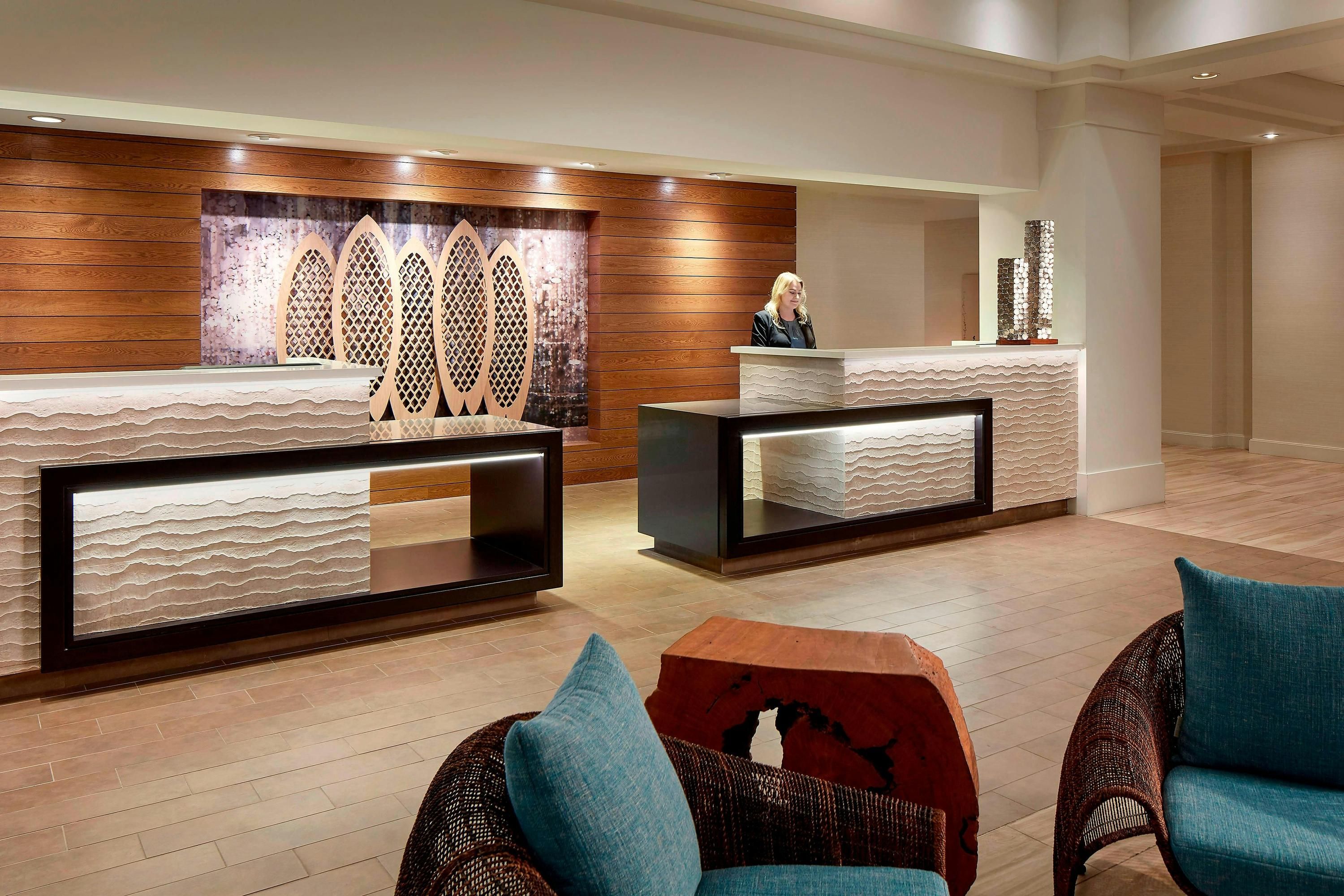 Front desk