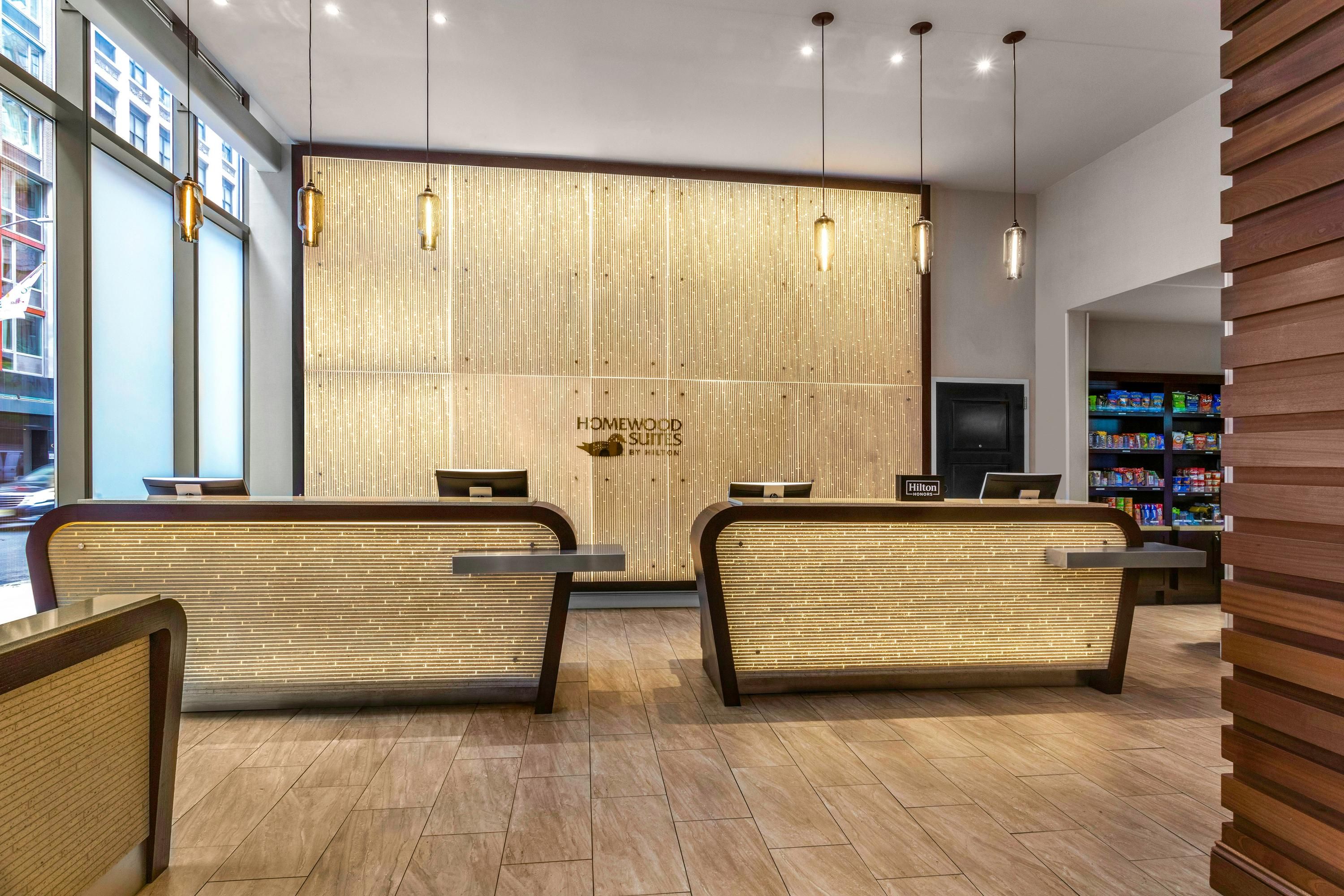 Front desk