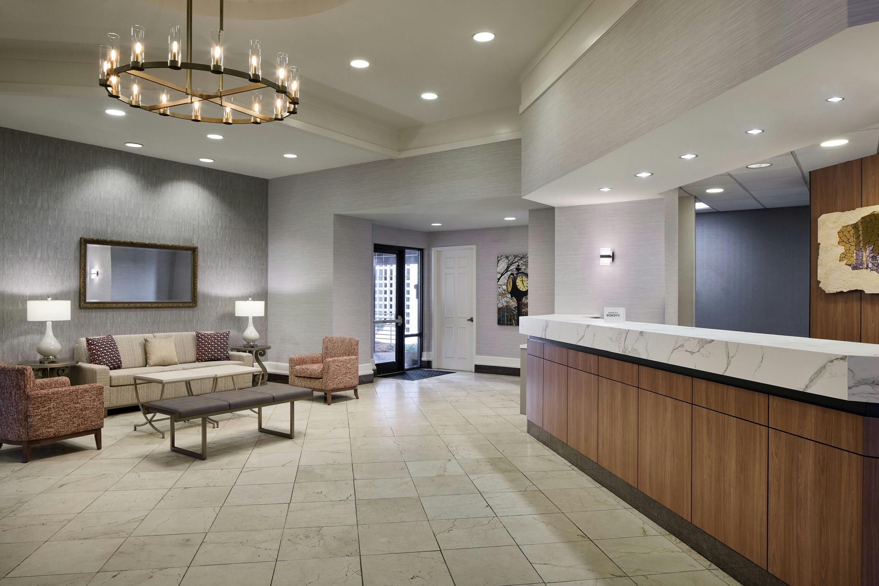 Front desk