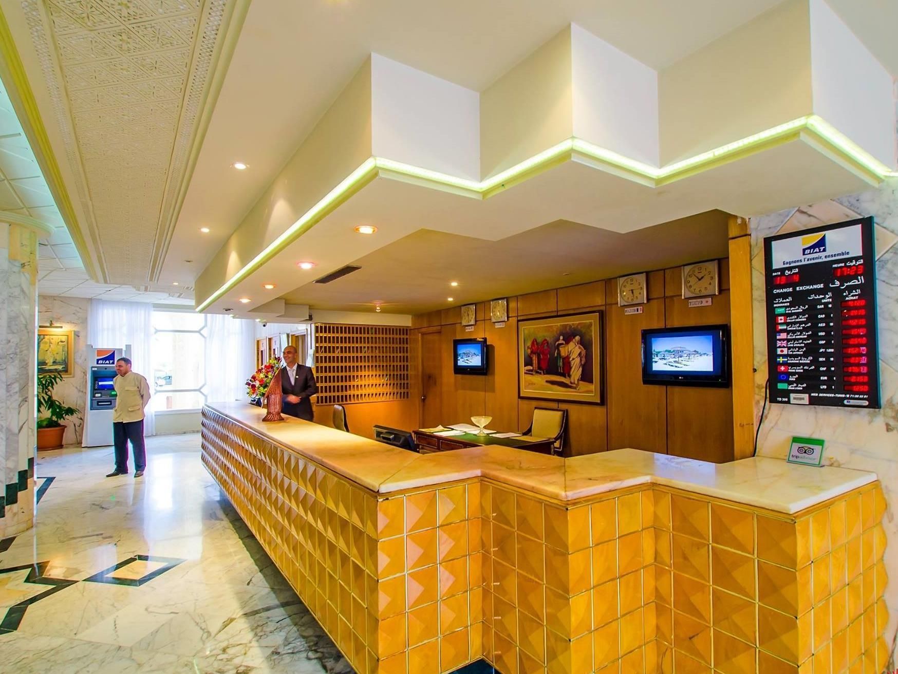 Front desk