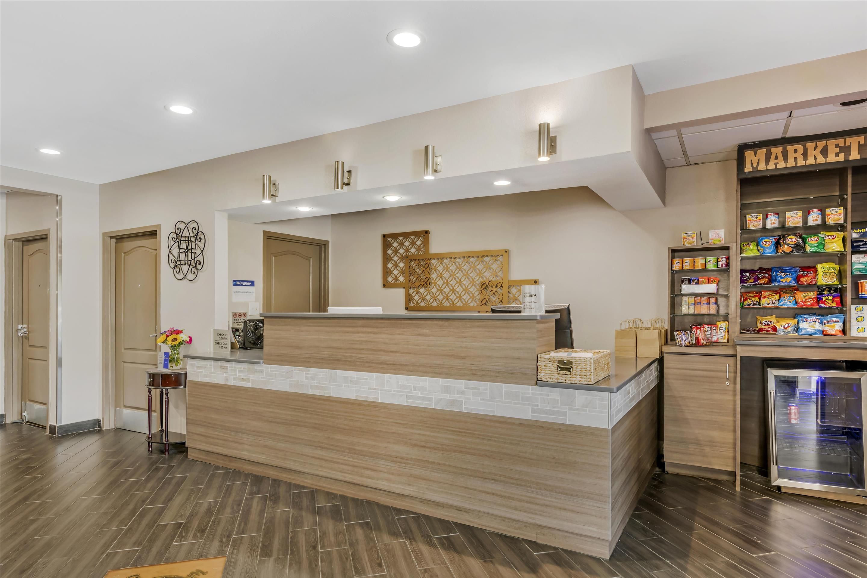 Front desk