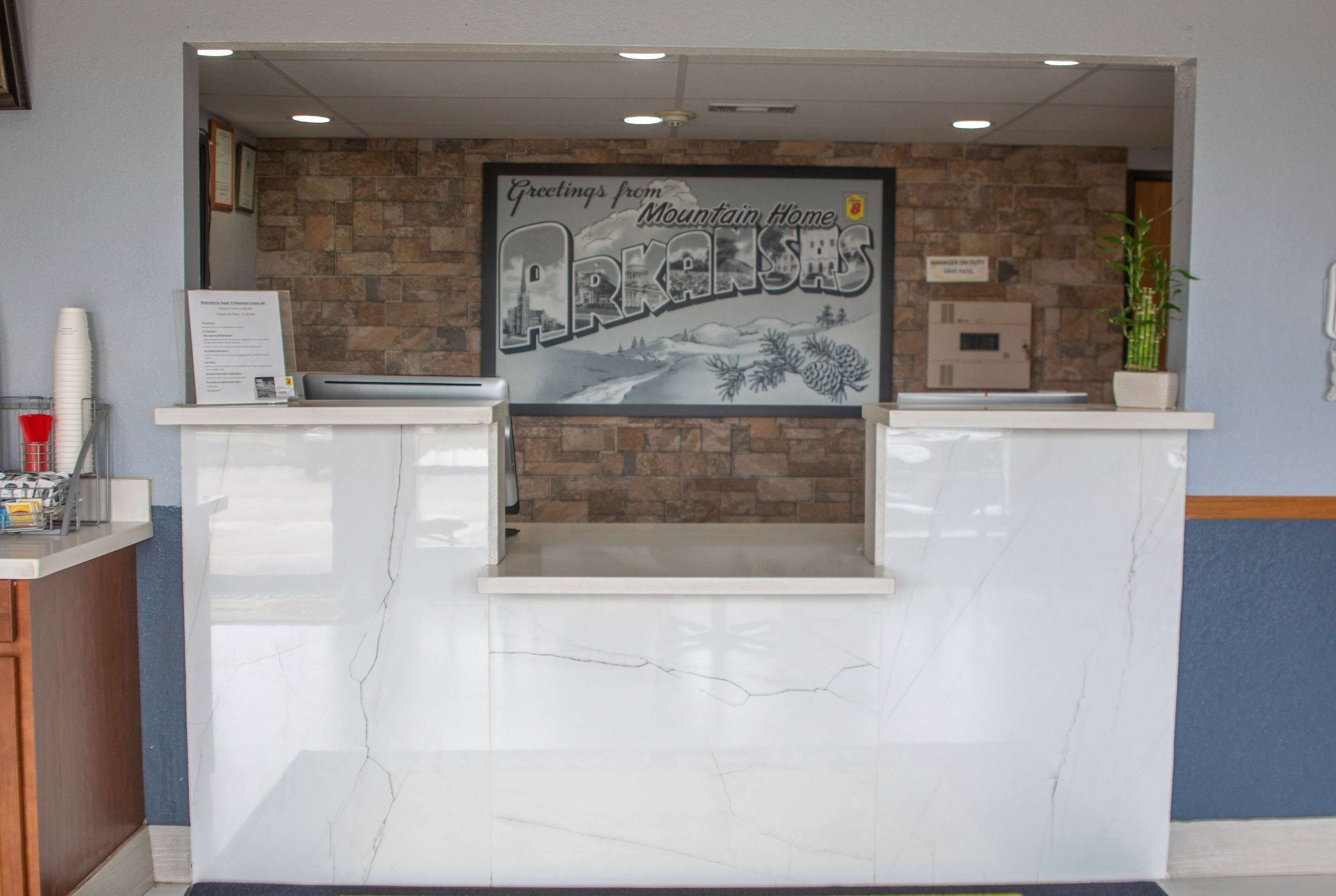 Front desk
