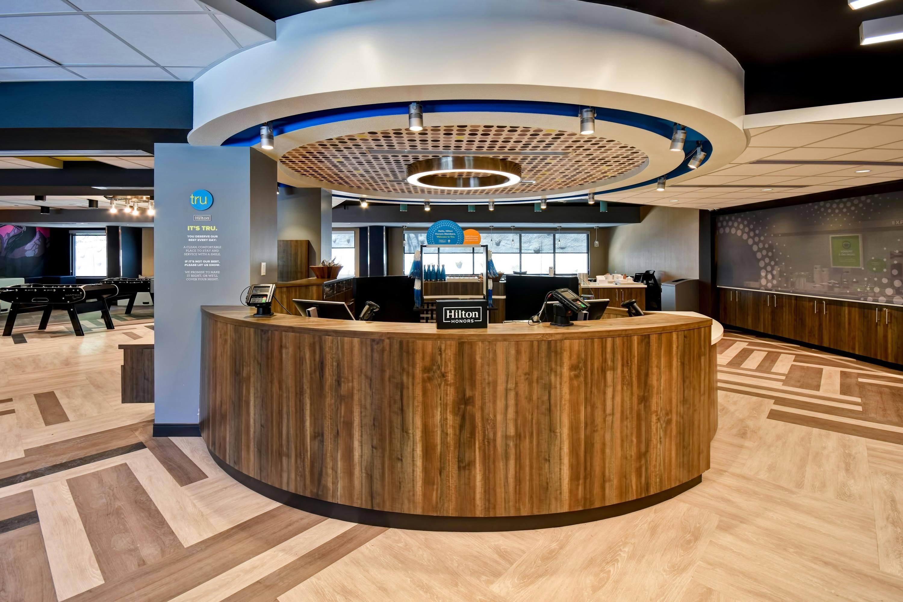 Front desk
