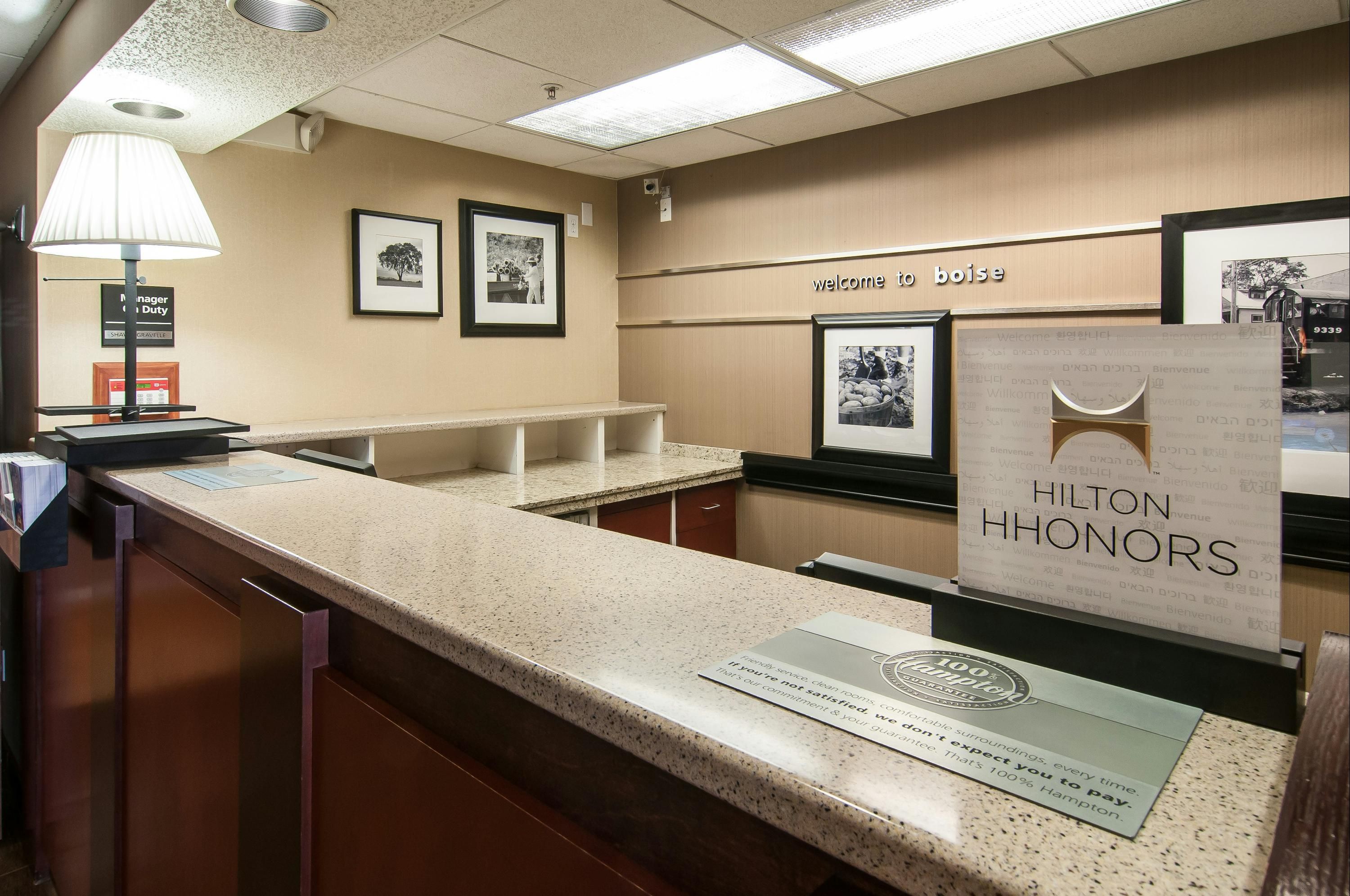 Front desk