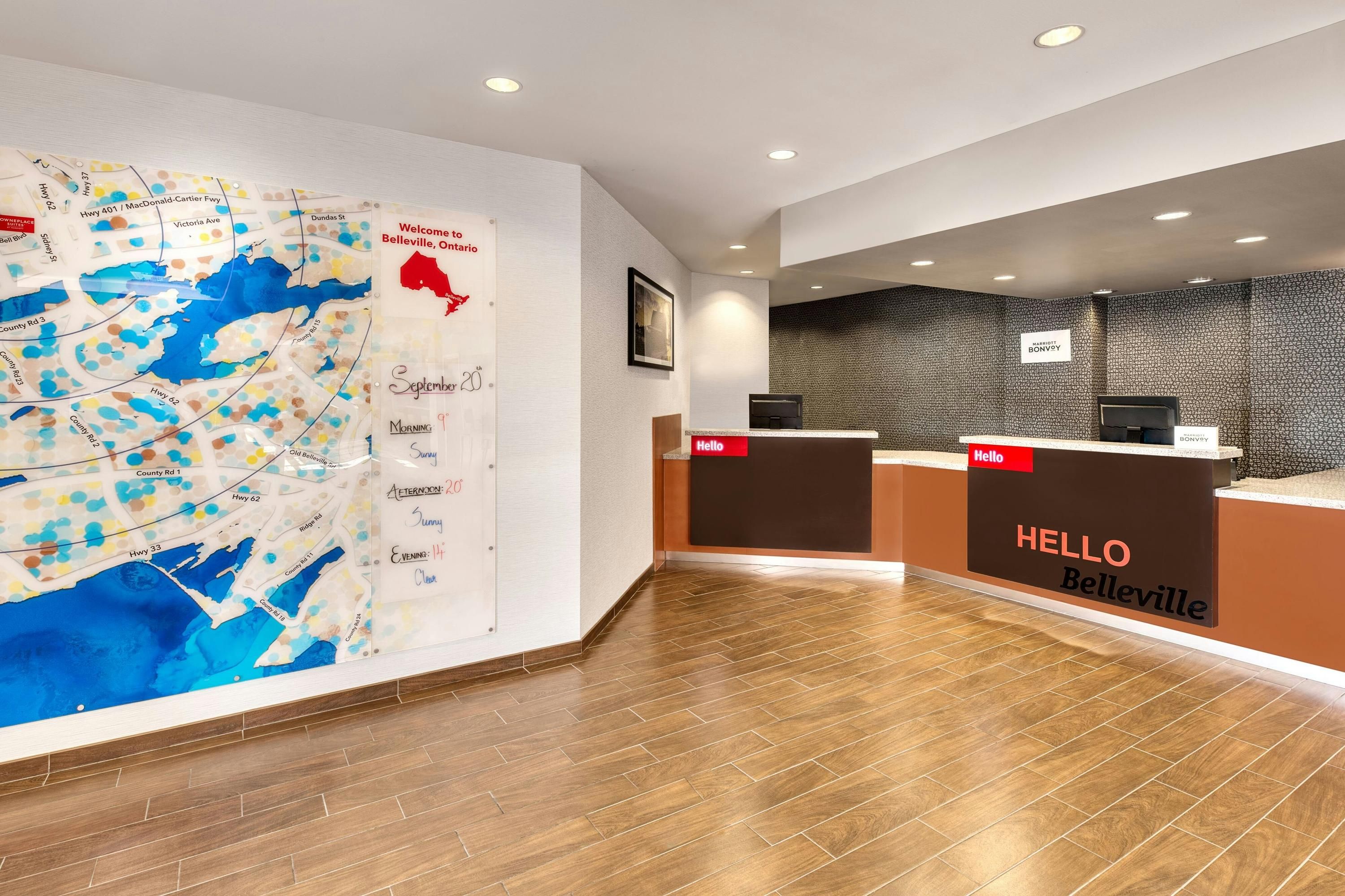Front desk