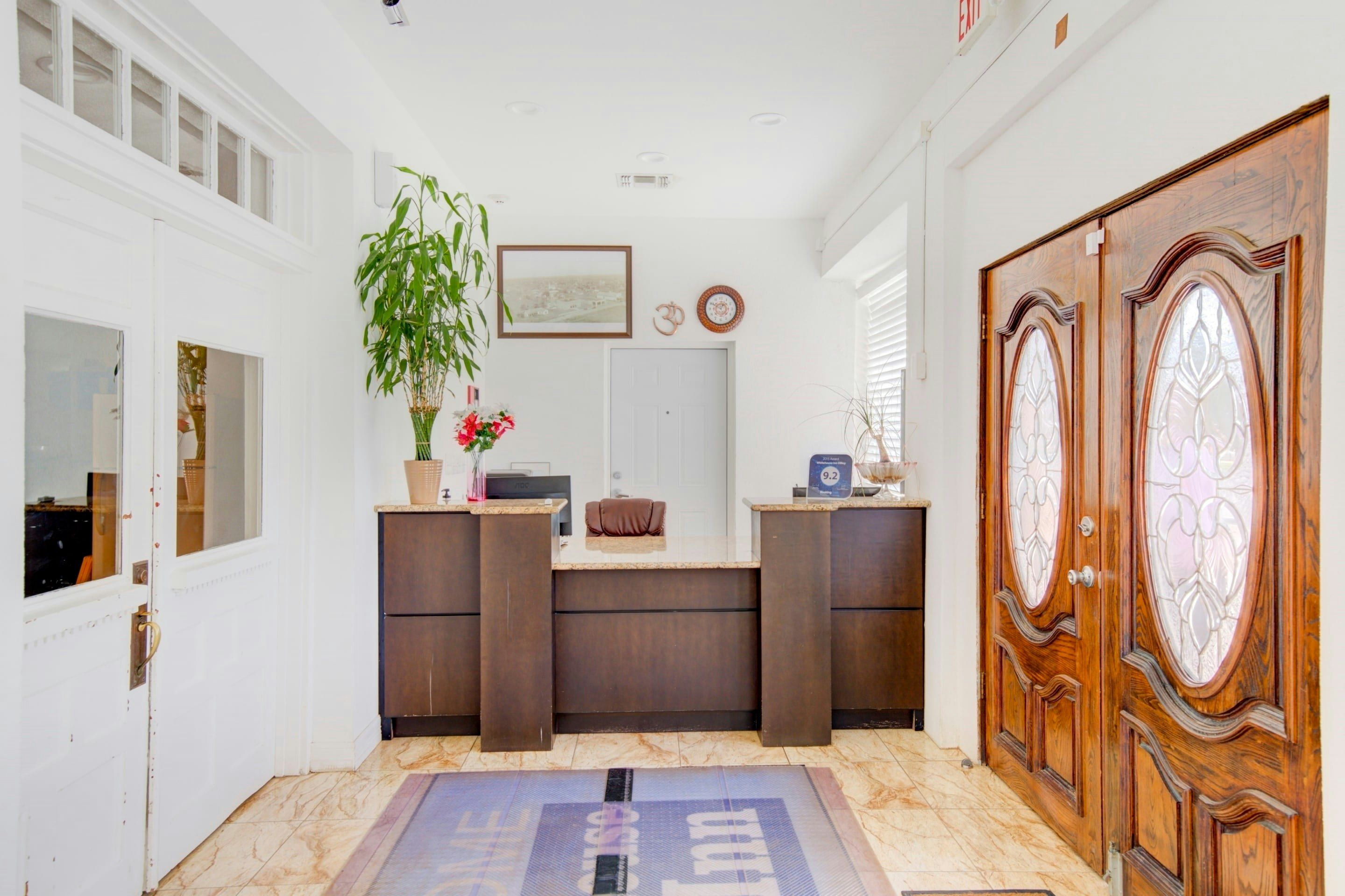 Front desk