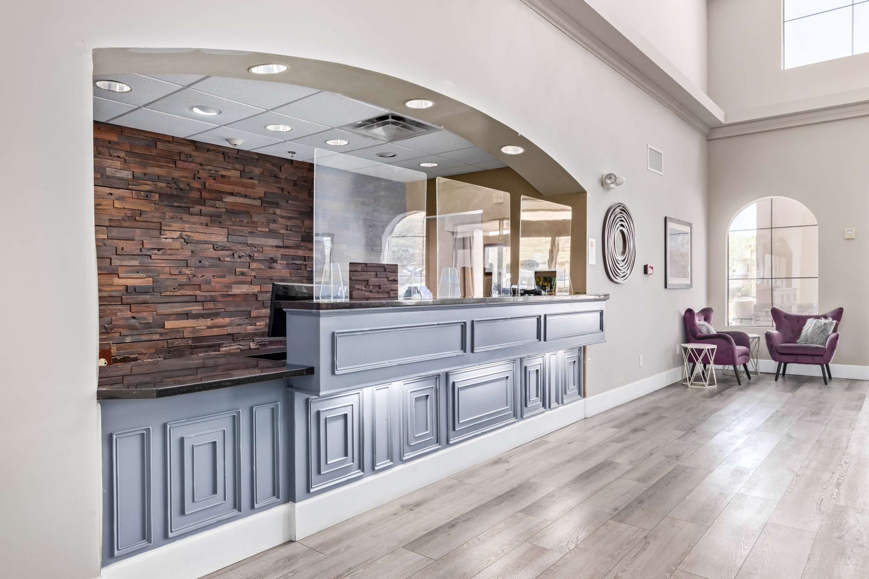 Front desk