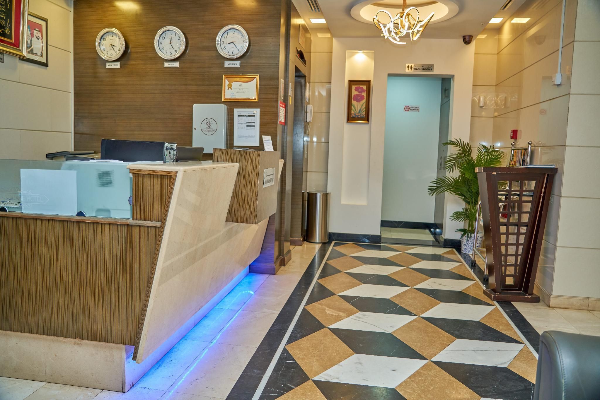 Front desk
