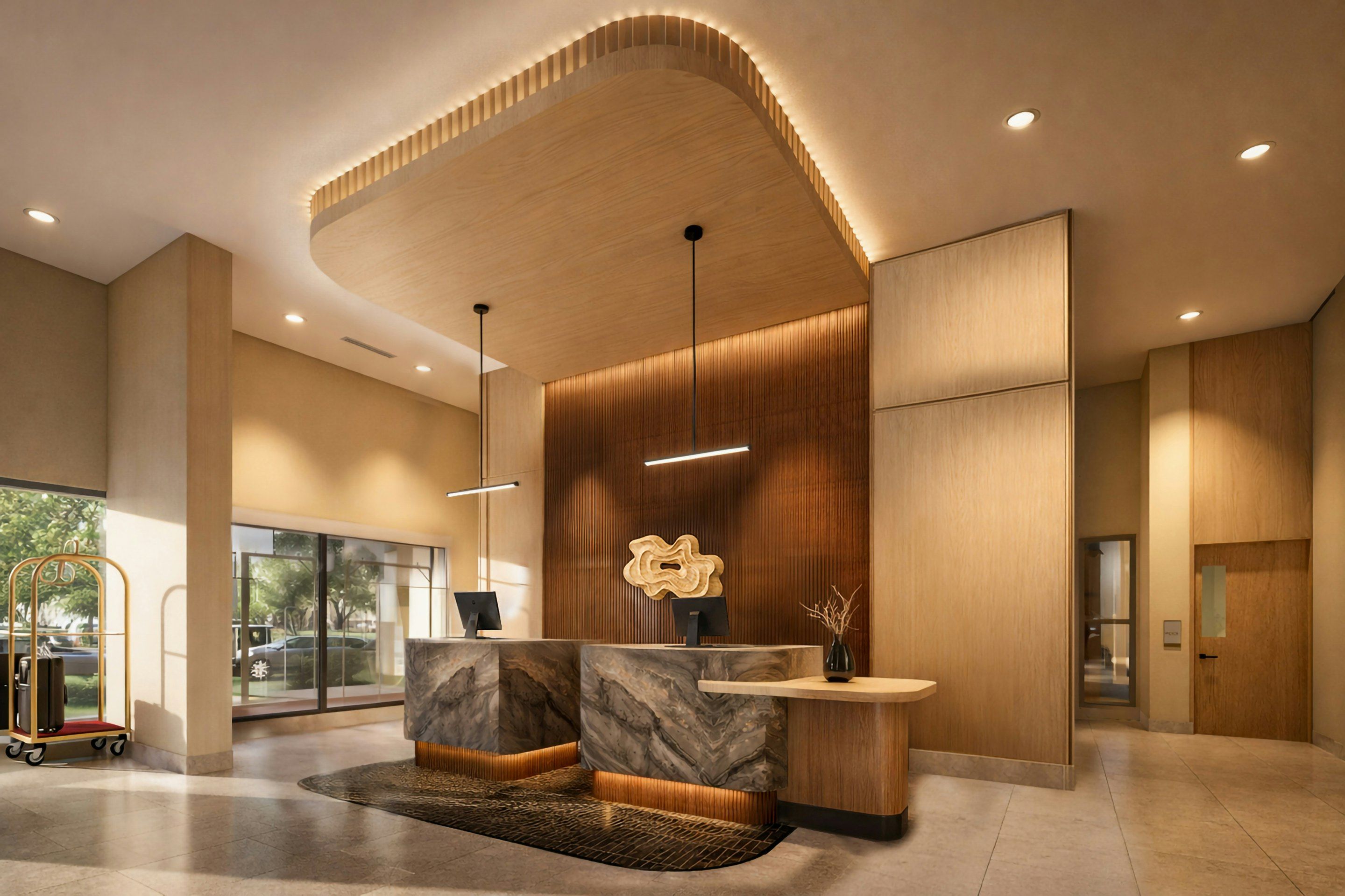 Front desk