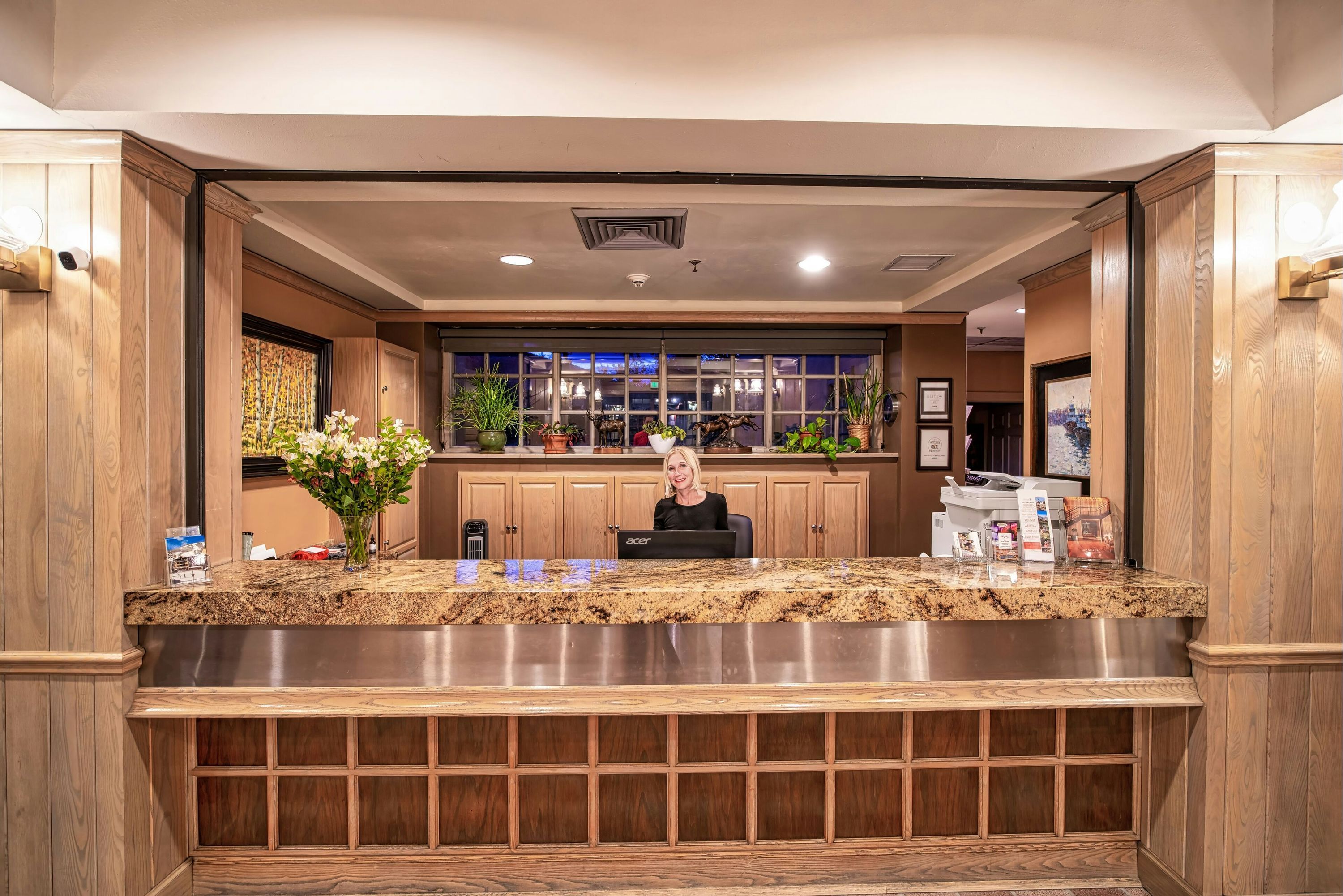 Front desk