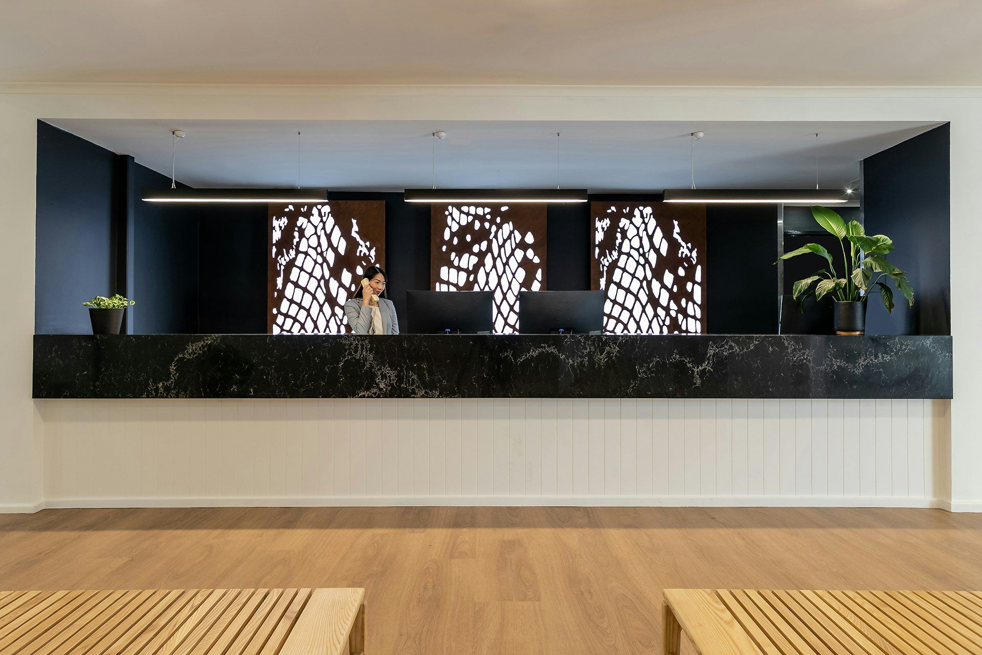 Front desk