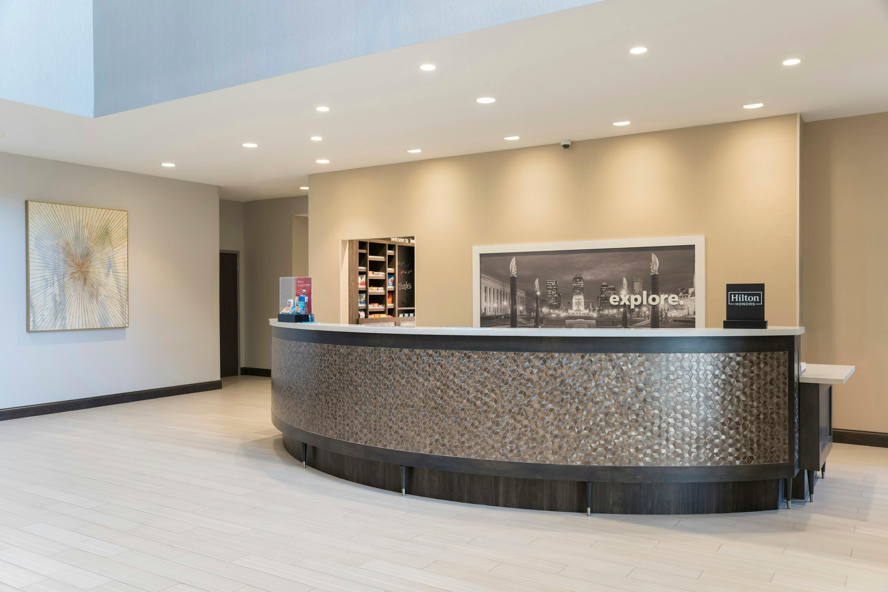 Front desk