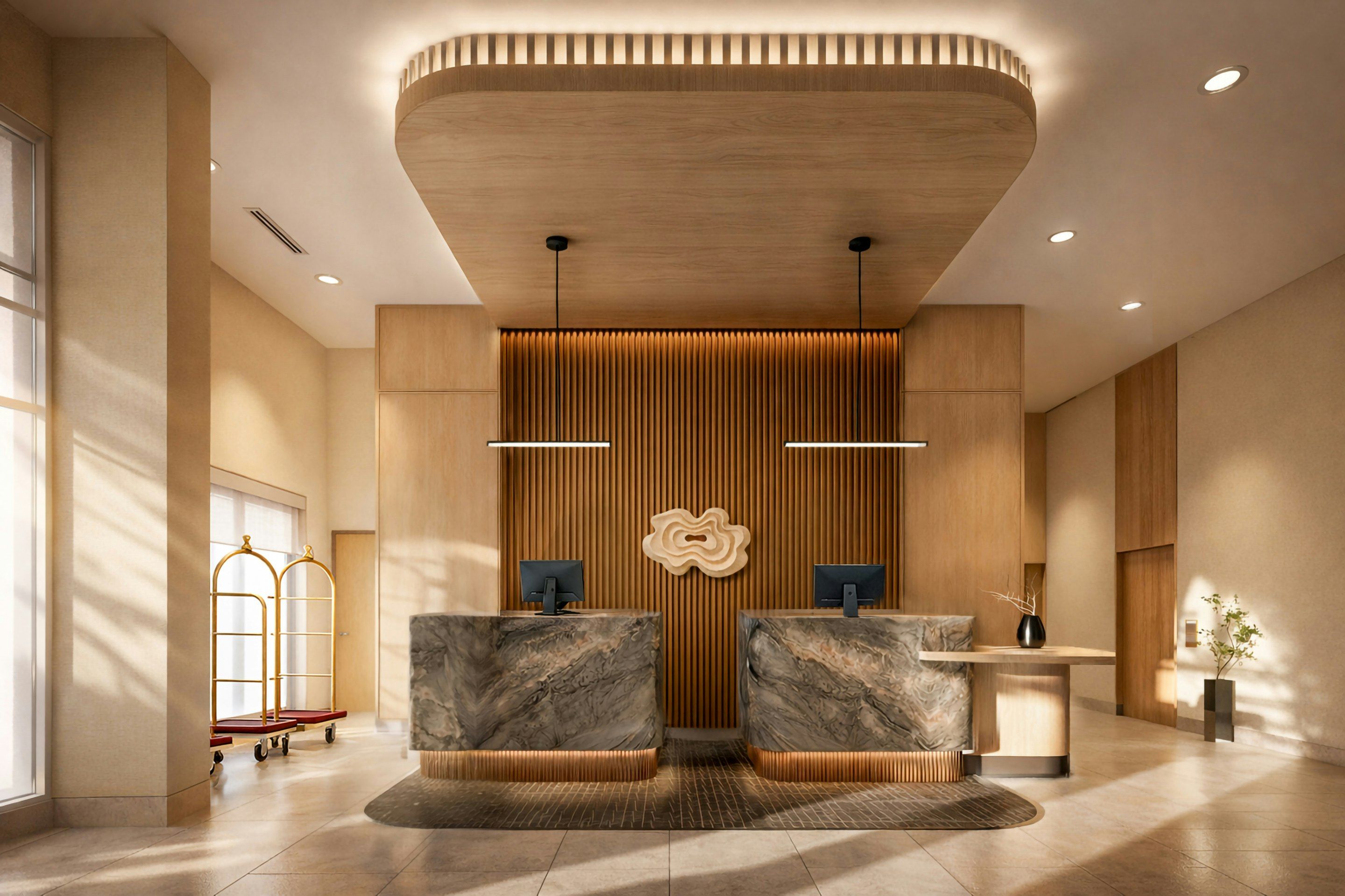 Front desk