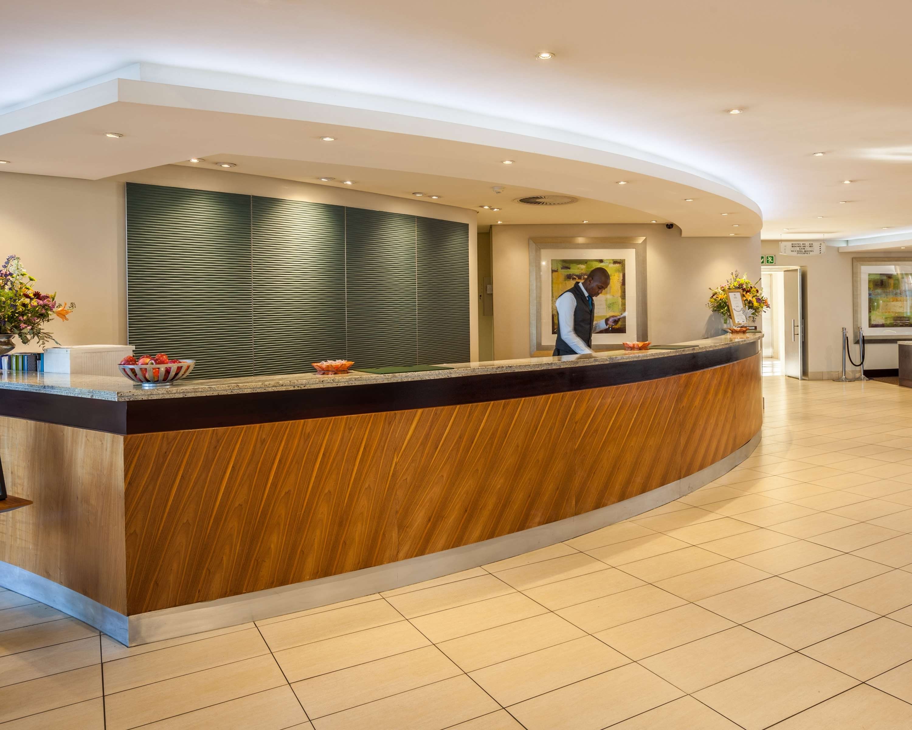 Front desk
