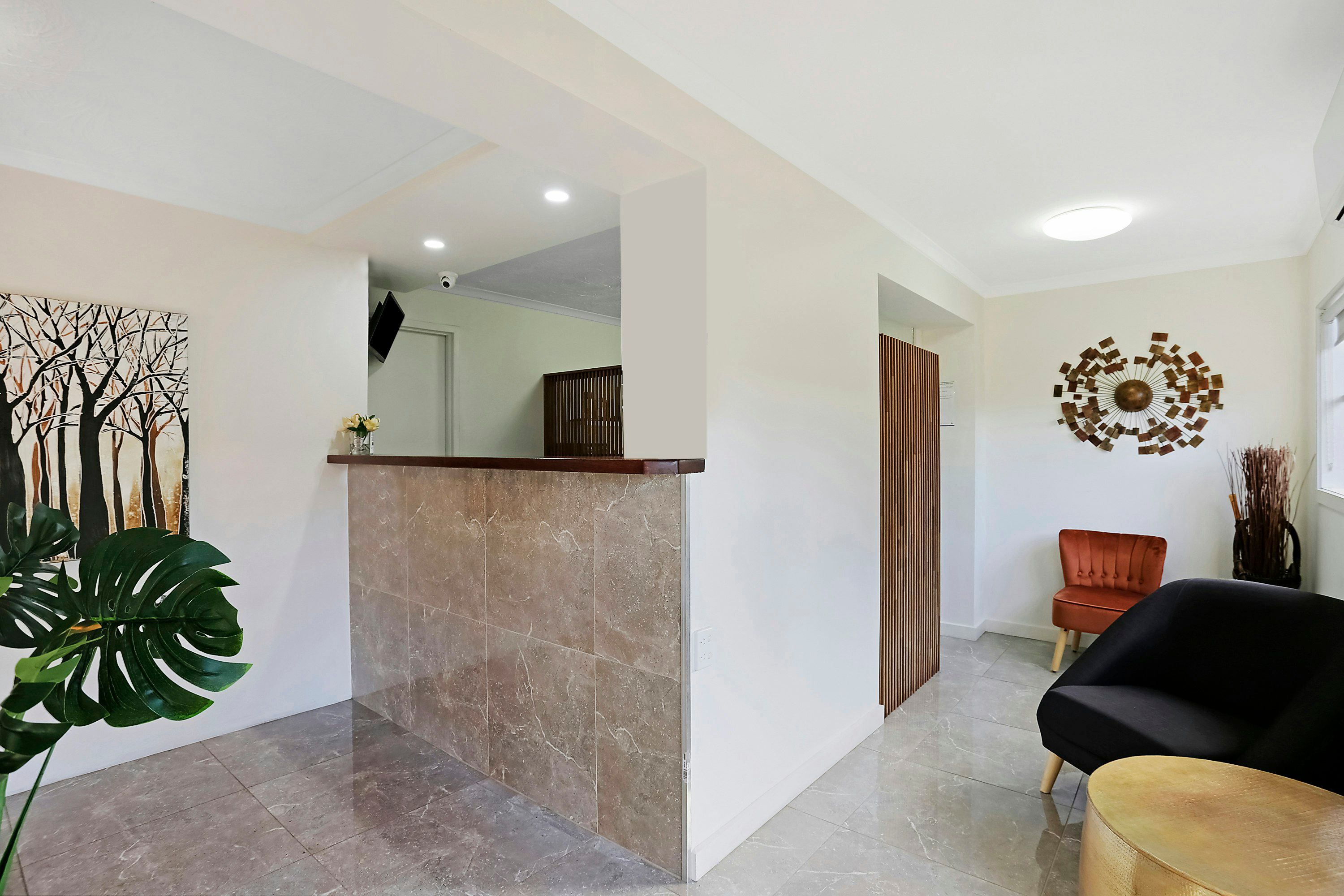 Front desk