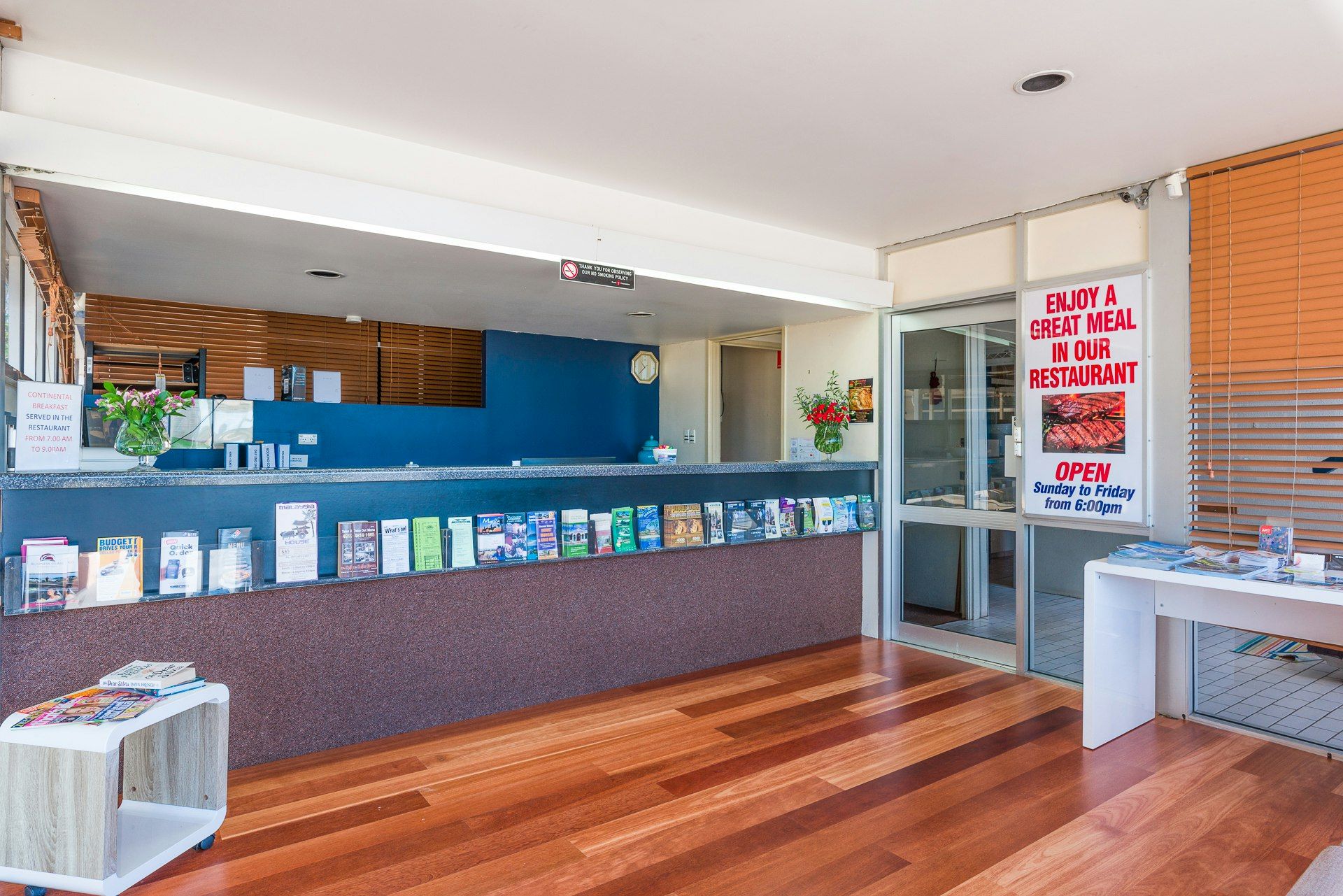 Front desk