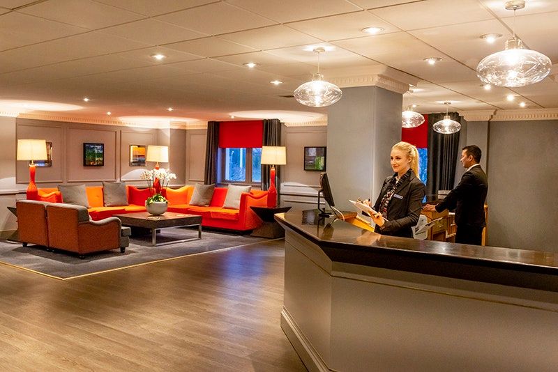 Front desk