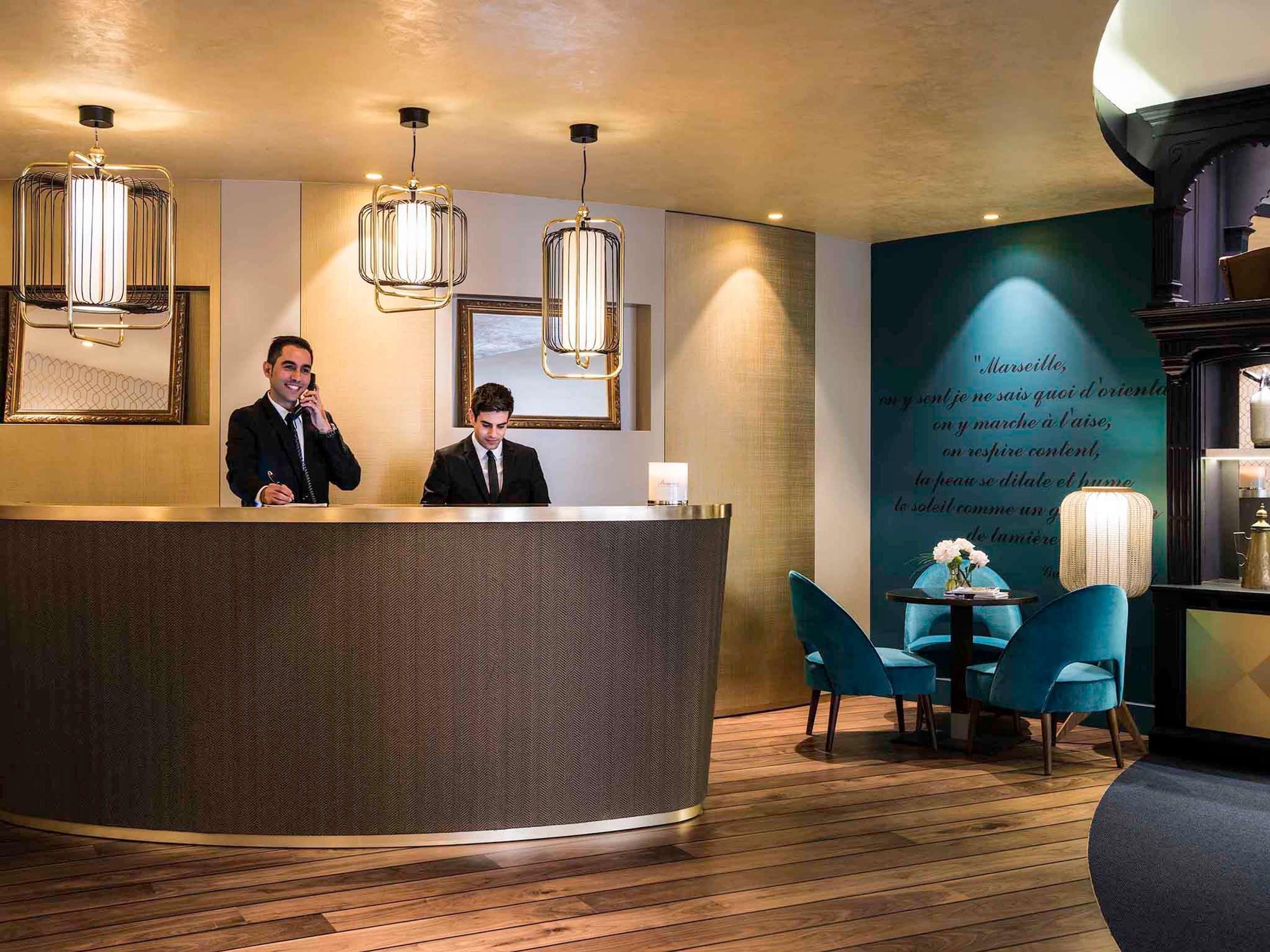 Front desk