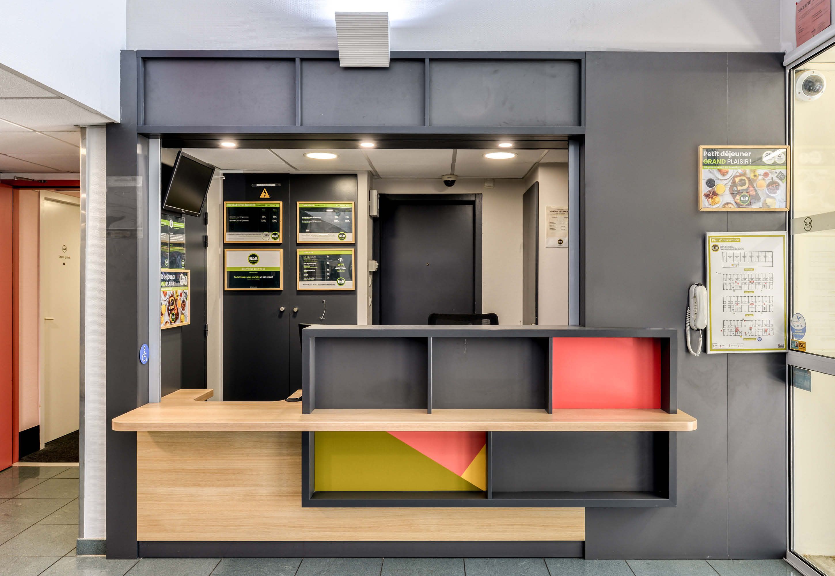 Front desk