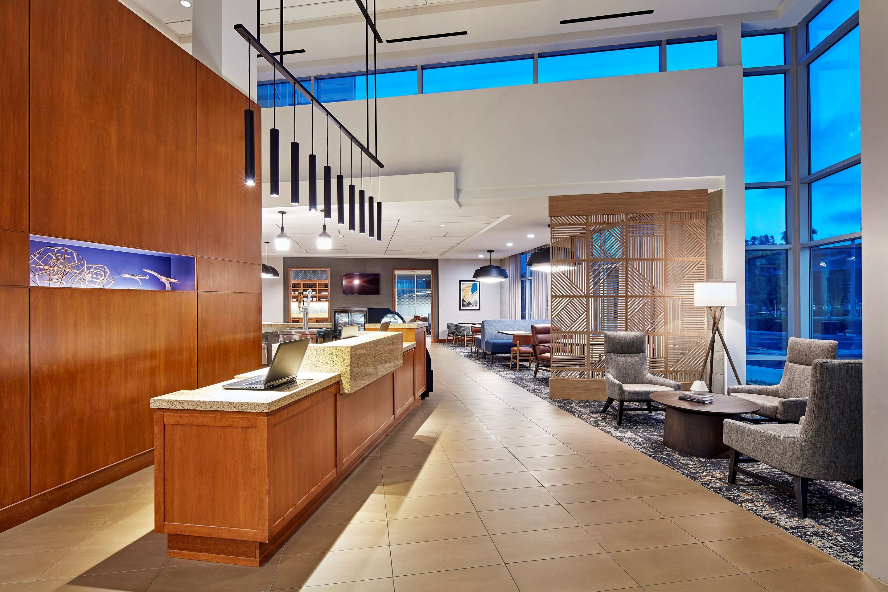 Front desk