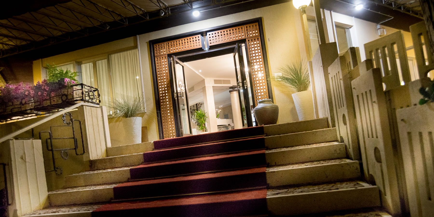 Hotel entrance