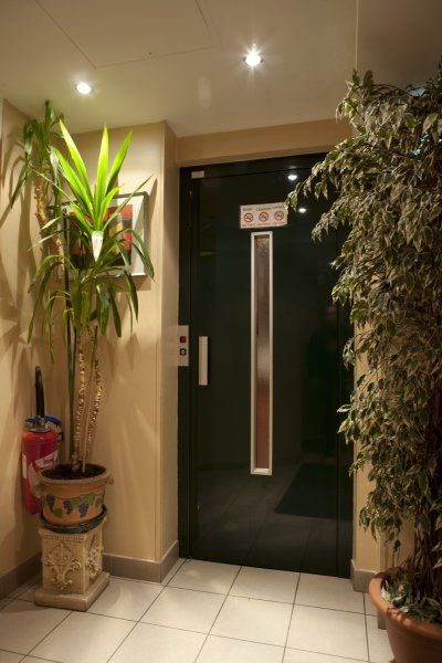 Hotel entrance