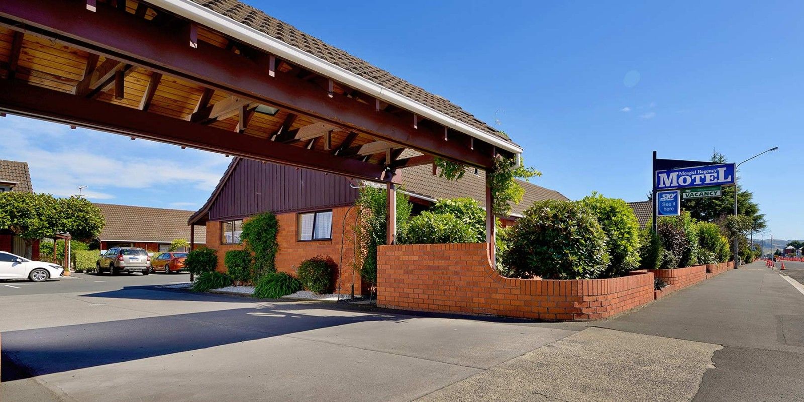 Hotel entrance