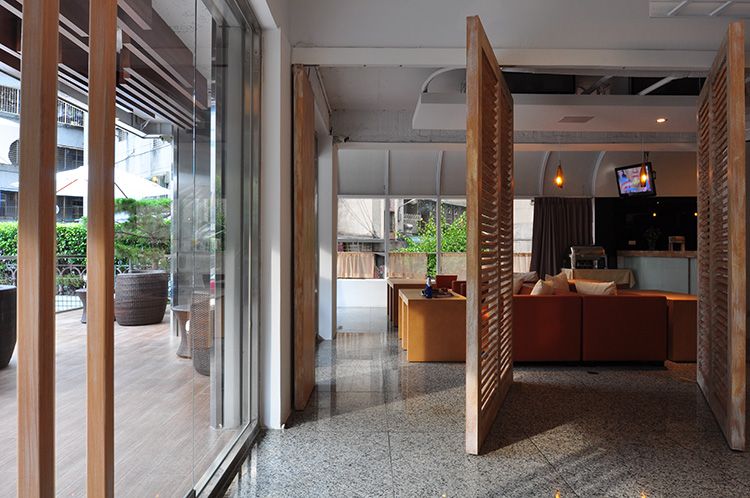 Hotel entrance