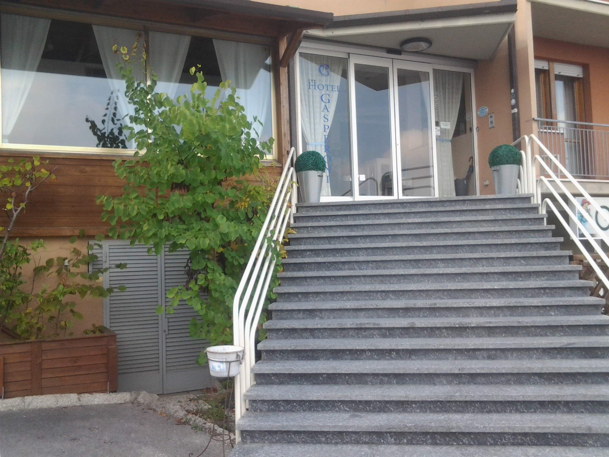 Hotel entrance
