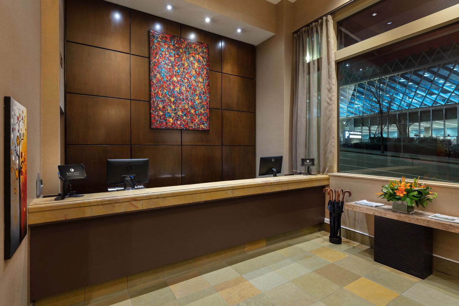 Front desk