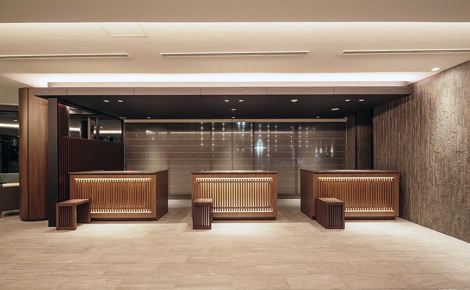 Front desk