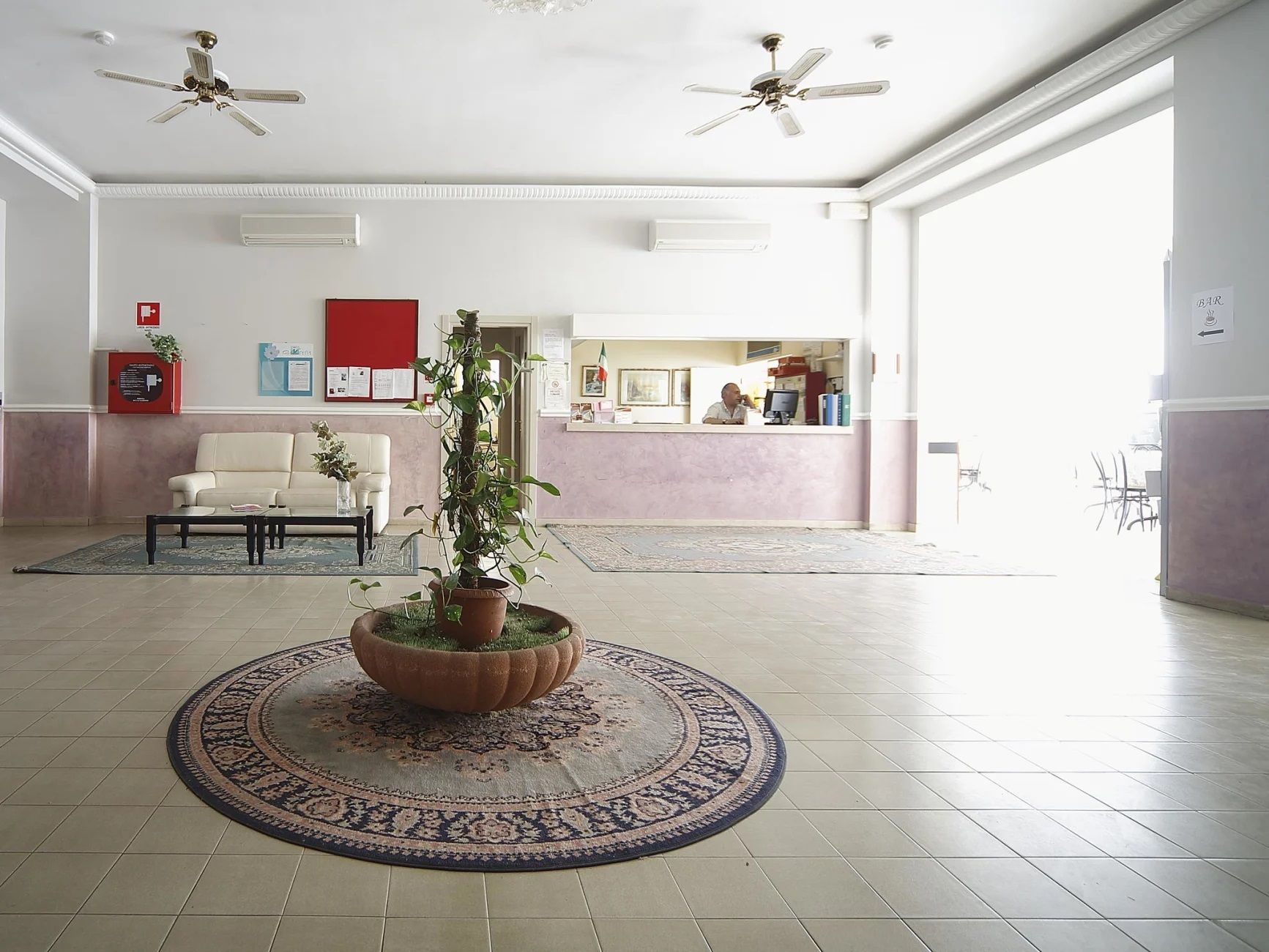 Front desk